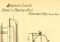 Abraham Lincoln’s patent, May 22, 1849, page 3. (Gilder Lehrman Collection)